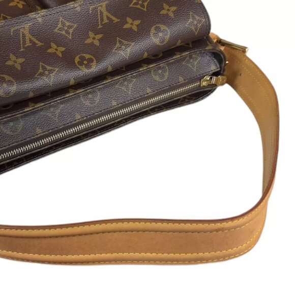 LOUIS VUITTON Shoulder Bag M51163 Monogram canvas Monogram Vivasite GM used - Picture 12 of 12
